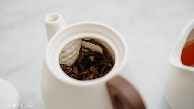 宜龍 Eilong "白・居易" シリーズの茶壺・ティーポットの茶こし